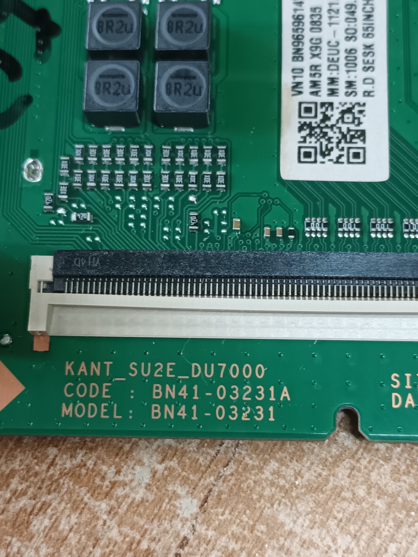 Placa main, BN96-59614W, de tv SAMSUNG TU65DU7175U, NUEVA SIN USAR,