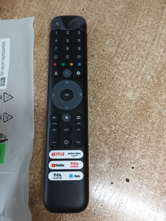 mando tv TCL 43P655, (Mando nuevo) original.