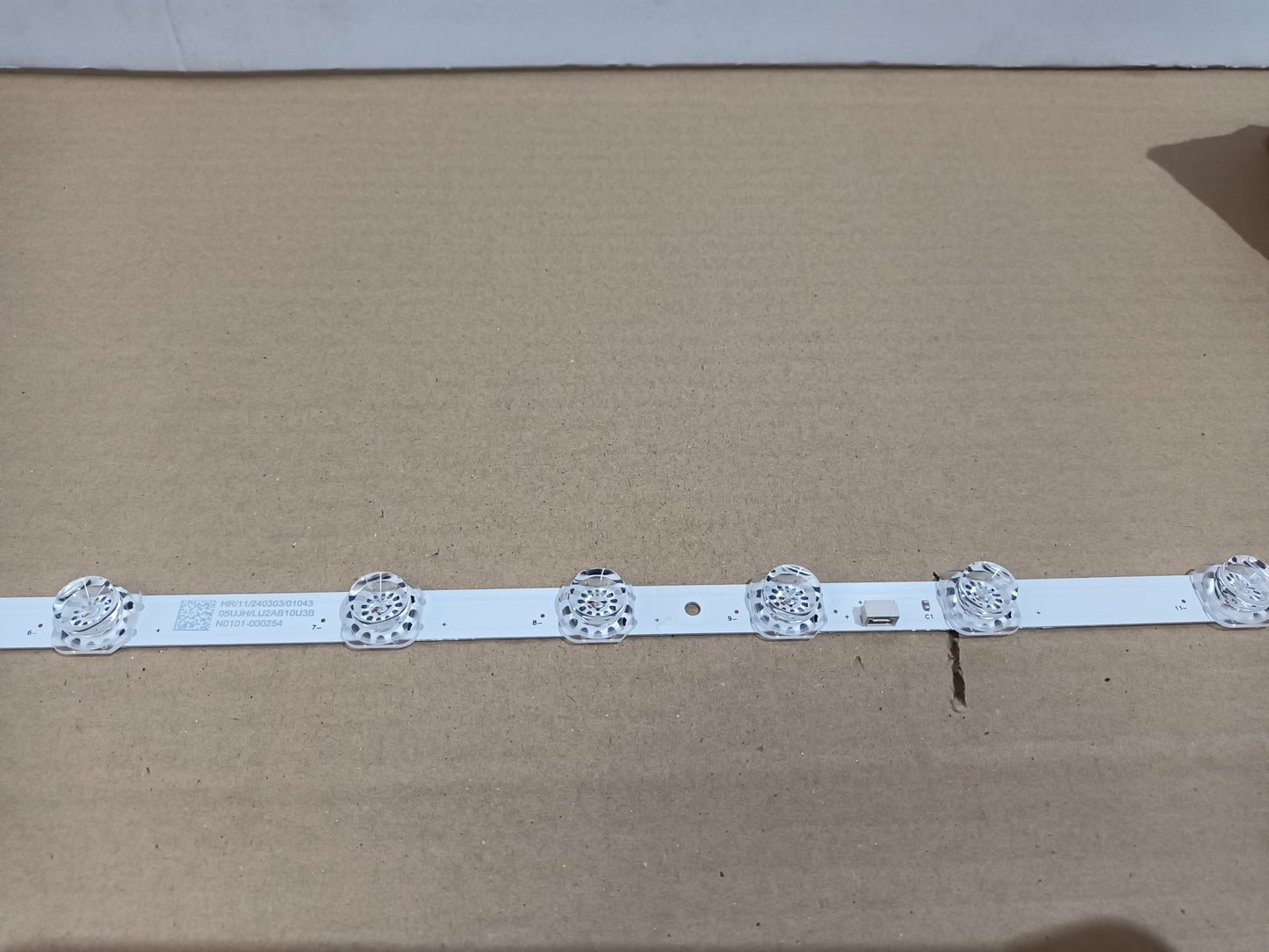 TCL 43P655, KIT TIRAS LED nuevas,