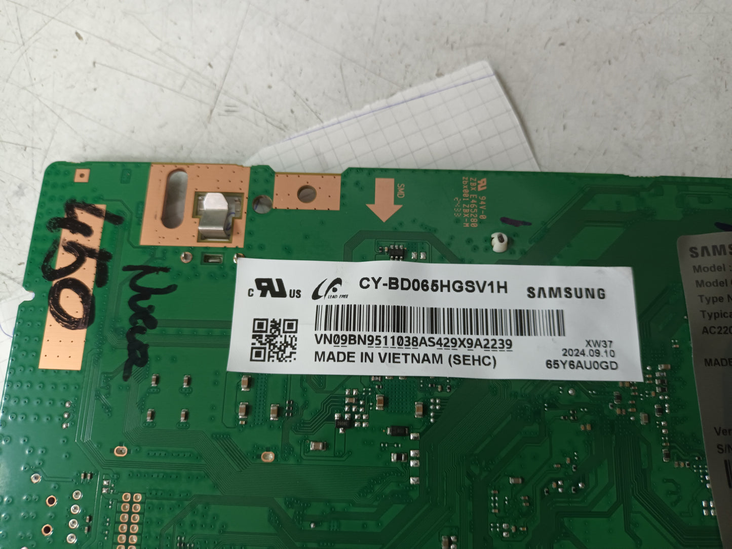 SAMSUNG TU65DU7175U, componentes NUEVOS, (ref-170)