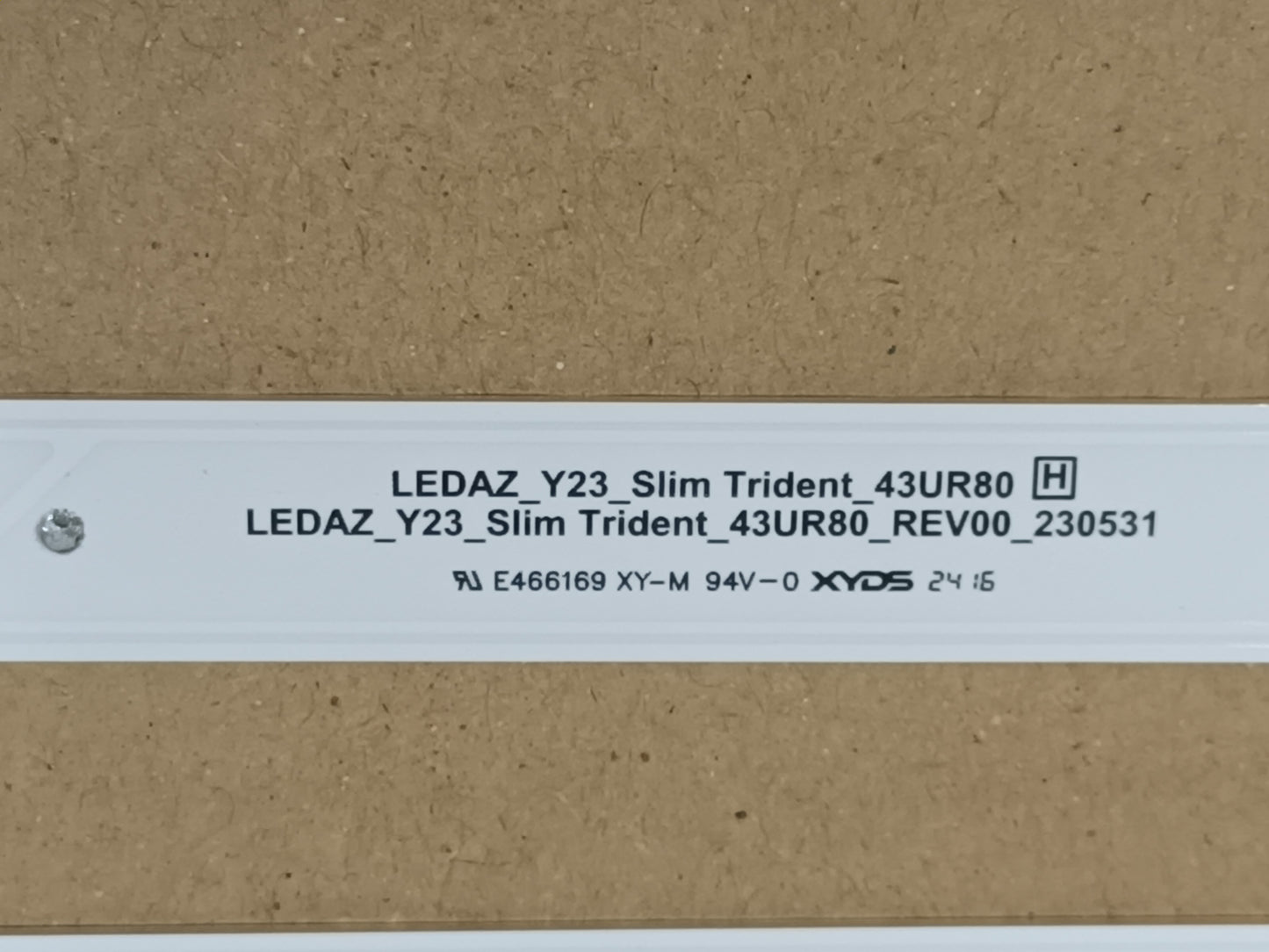 LG43UT80006LA, KIT TIRAS LED nuevas,
