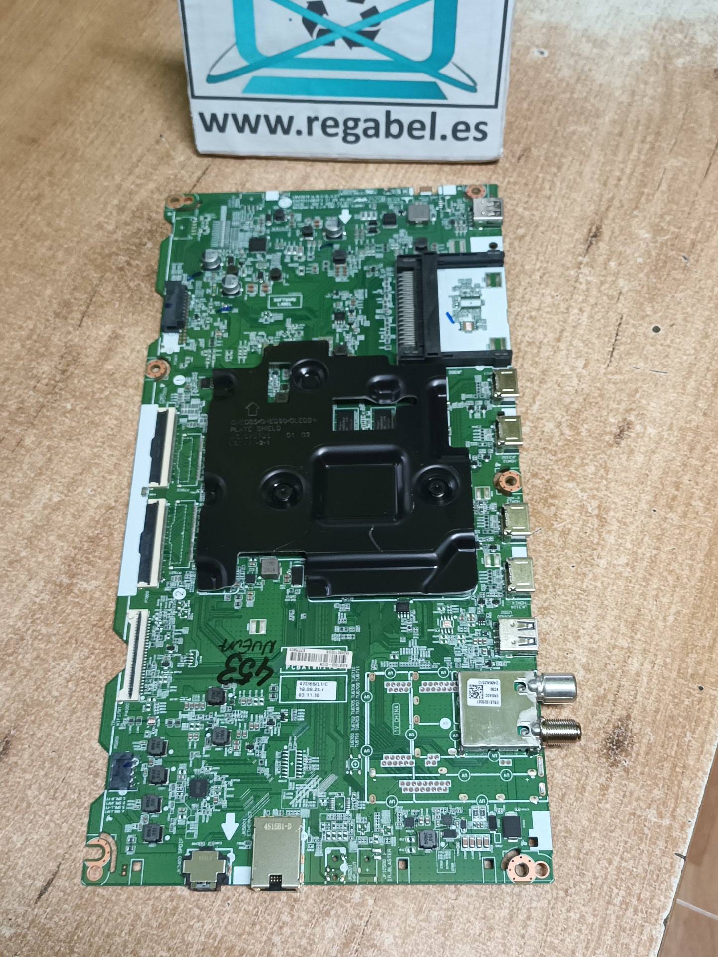 Placa main, EAX70111904(1.1), de tv LG55QNED87T6B, NUEVA SIN USAR,,