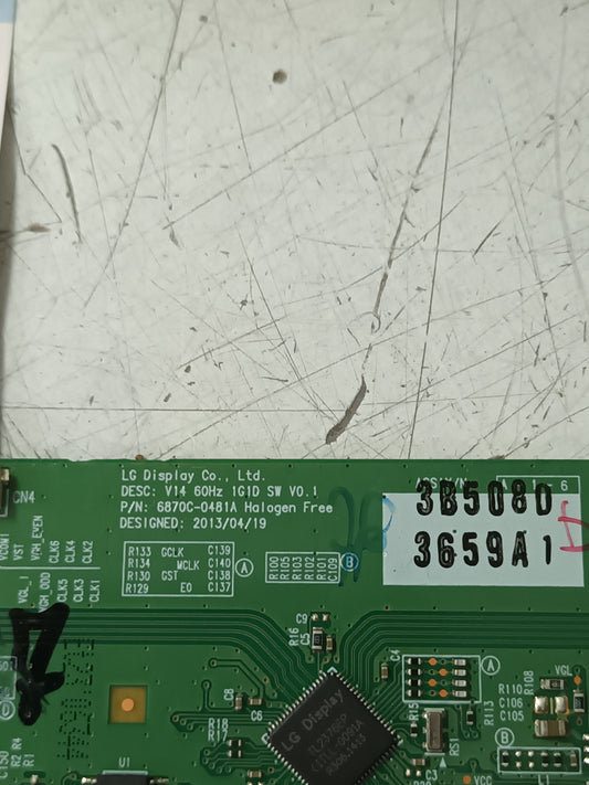 PLACA T-COM, 6870C-0481A, de TV LG47LB5700,