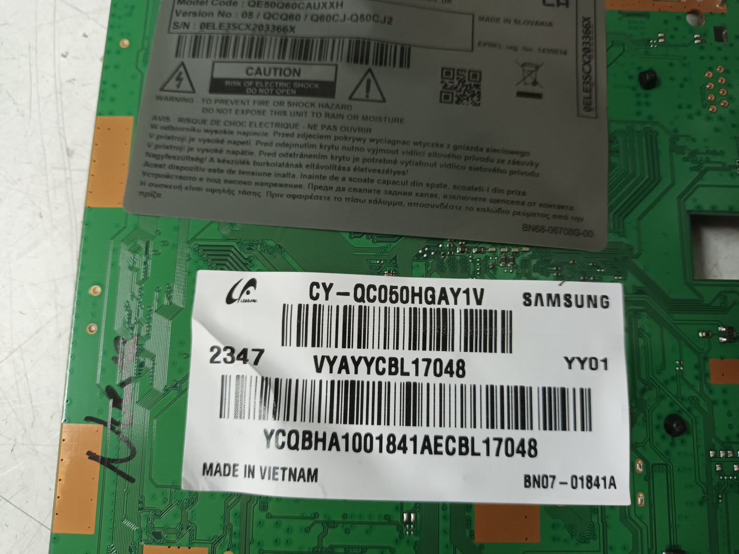 SAMSUNG QE50Q60CAU, componentes NUEVOS, (ref-174)