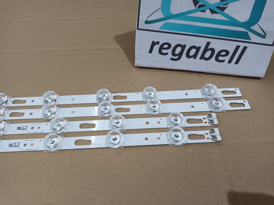 KIT DE 4 tiras de retroiluminación de samsung TU55DU7175U
