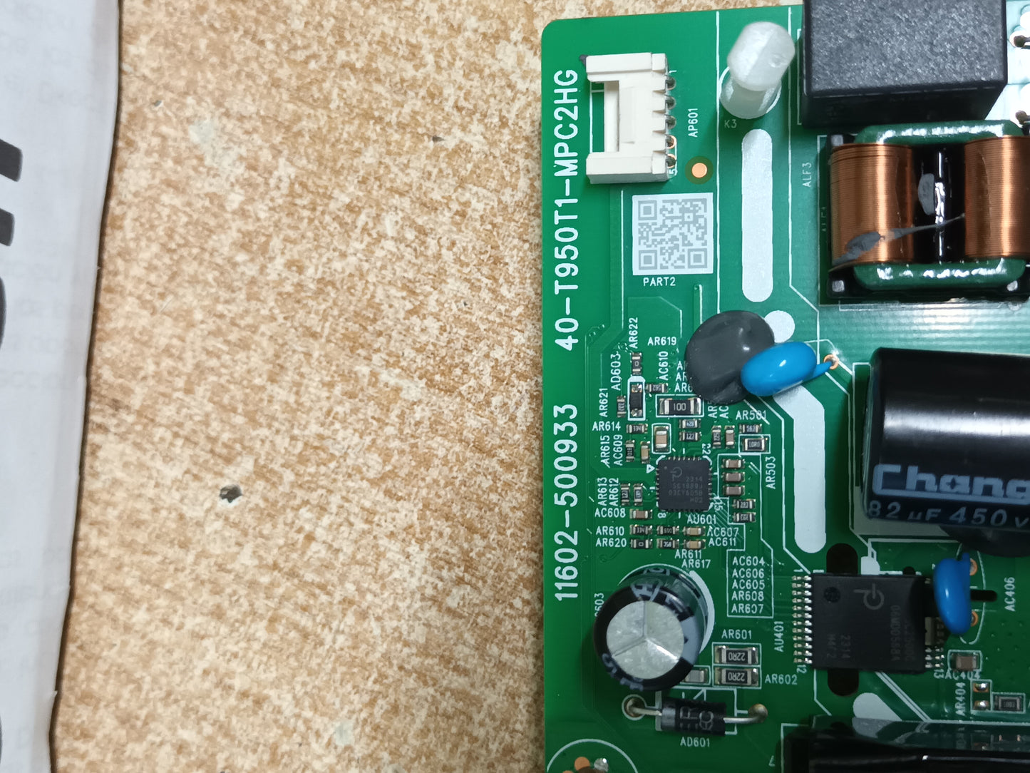 Placa main, 40-T950T1-MPC2HG, de tv TCL 32SF540, NUEVA SIN USAR