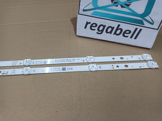 TOSHIBA 32WV2E63DG, KIT TIRAS LED nuevas,(ref-354)