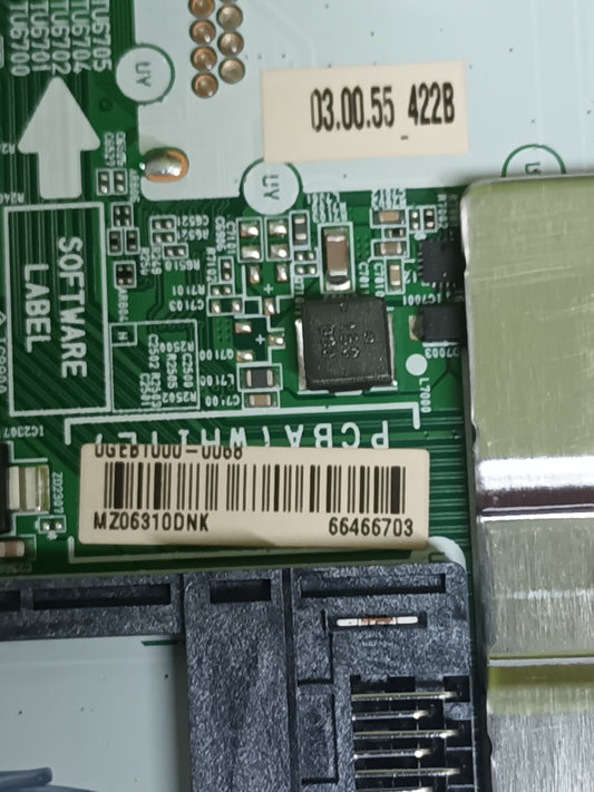 PLACA MAIN, EAX69083603(1.0), EBT66466703, NUEVA SIN USAR de tv LG55UN81006LB,
