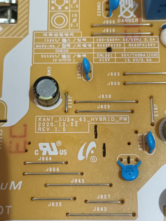 PSU, KANT_SU2e_43_HYBRID_PD, NUEVA SIN USO, de tv SAMSUNG UE43AU7105K,