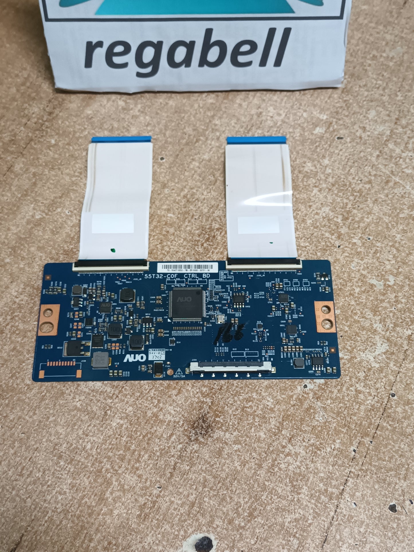 PLACA T-COM, 55T32C0F, desmontada de TV HISENSE H43N5300, 