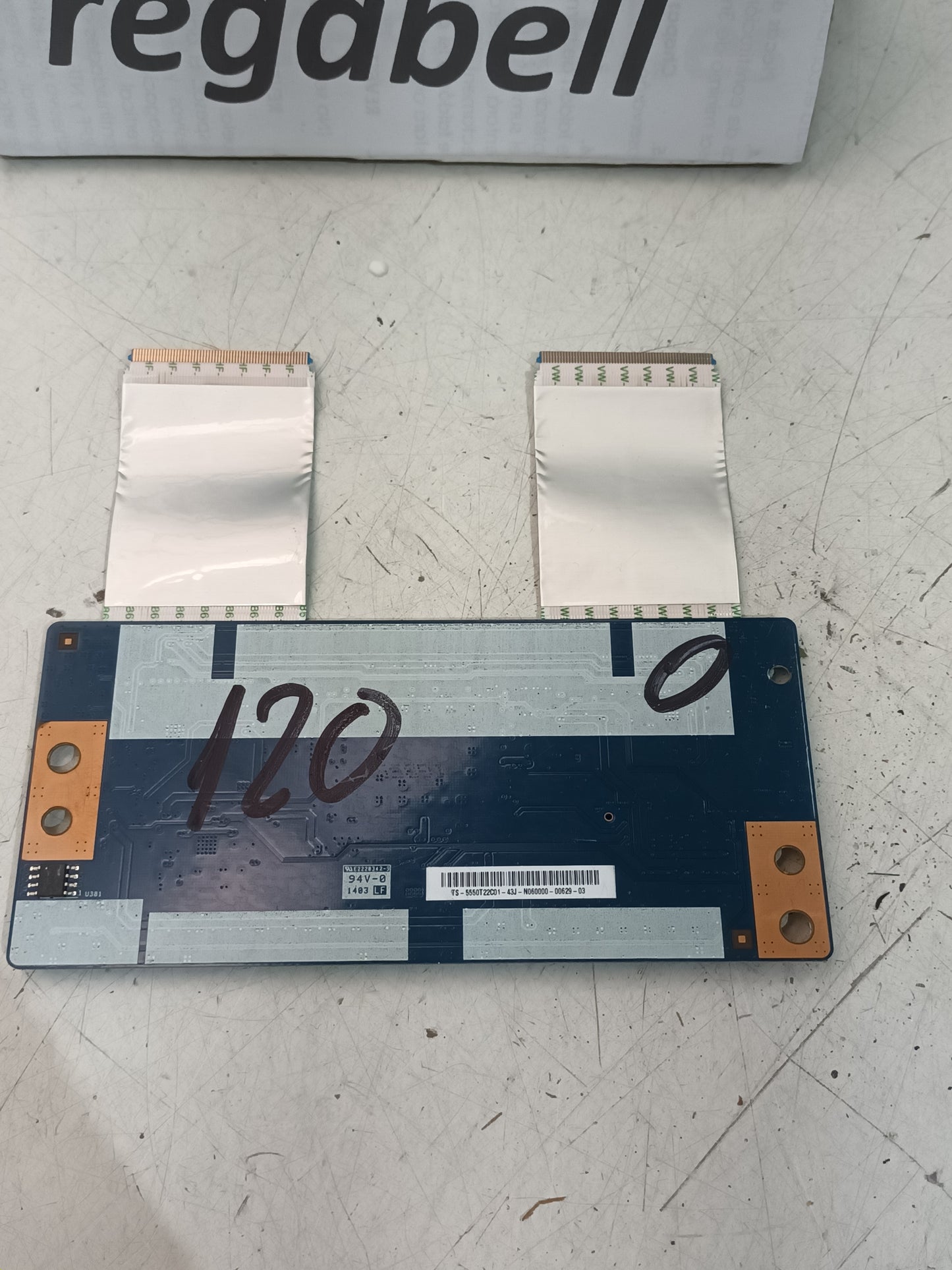 PLACA T-COM, T420DVD03.1, desmontada de TV LG42LB650V