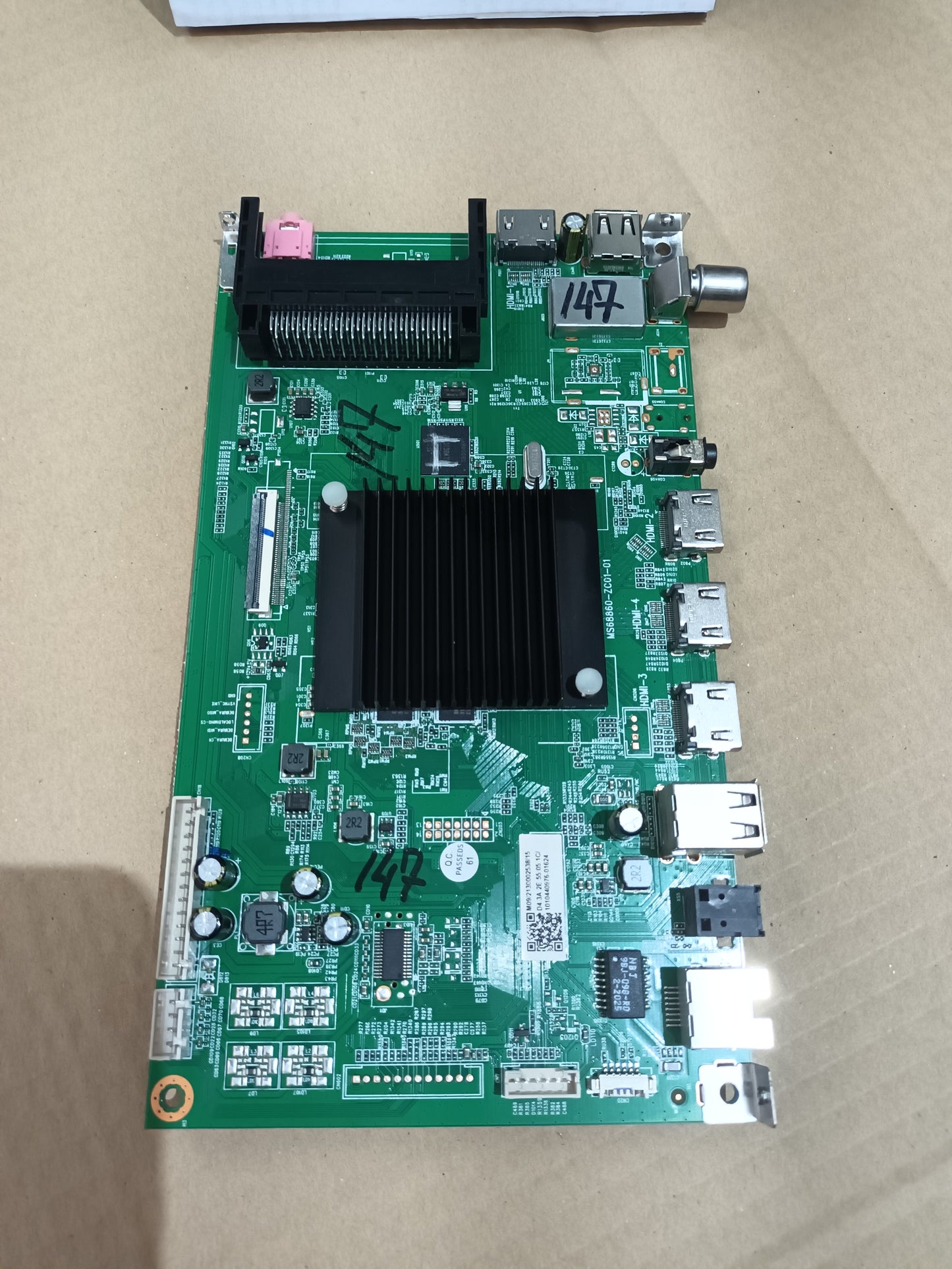 PLACA MAIN, MS68860-ZC01-01, de tv OK ODL 50760UN-TAB, nueva sin usar,