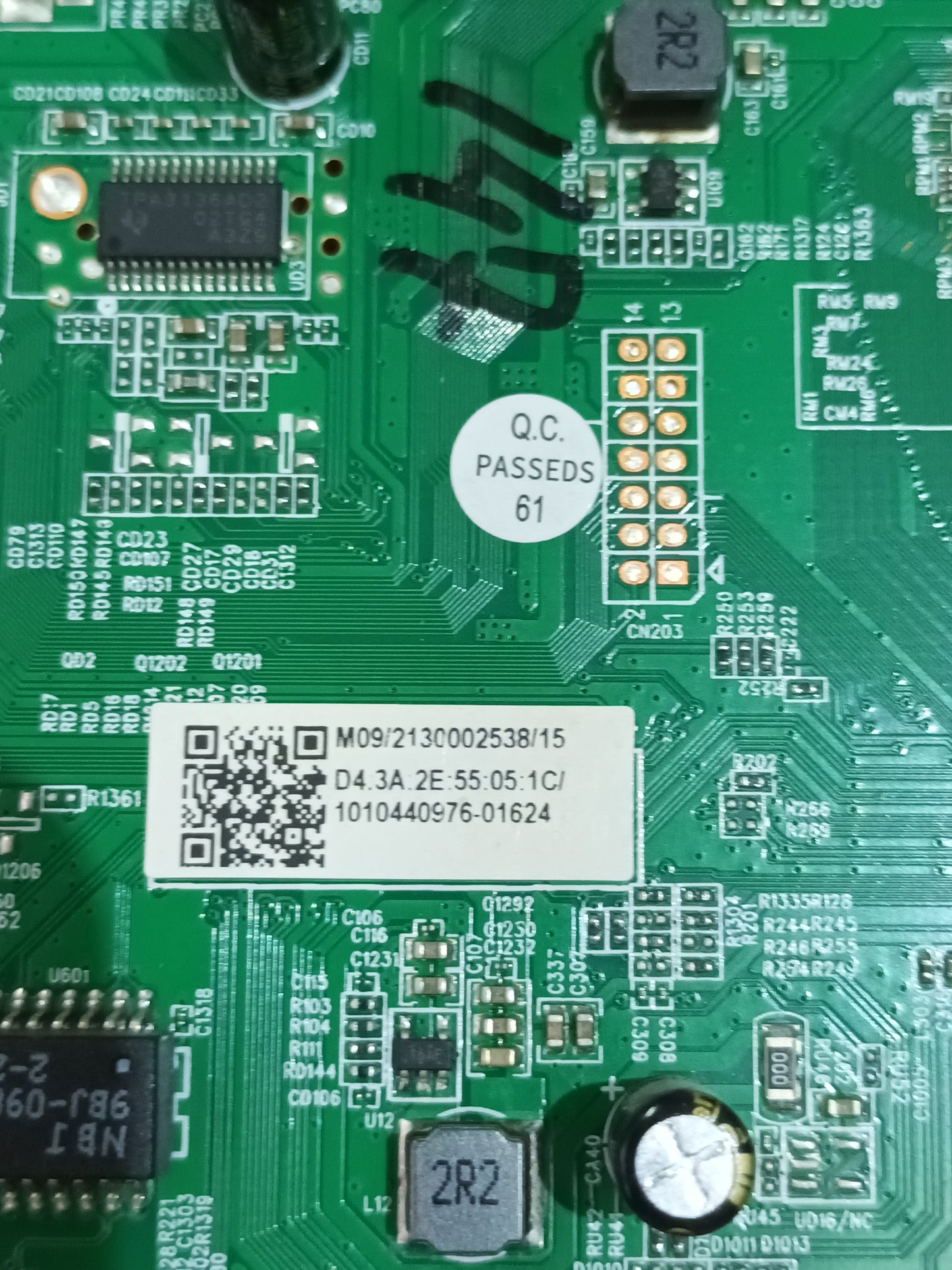 PLACA MAIN, MS68860-ZC01-01, de tv OK ODL 50760UN-TAB, nueva sin usar,