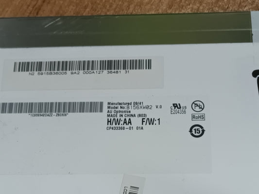 Pantalla B156XW02 V.0,