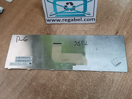 TECLADO DE P. BELL TJ 76, MODELO: MP-07F36E0-4424,