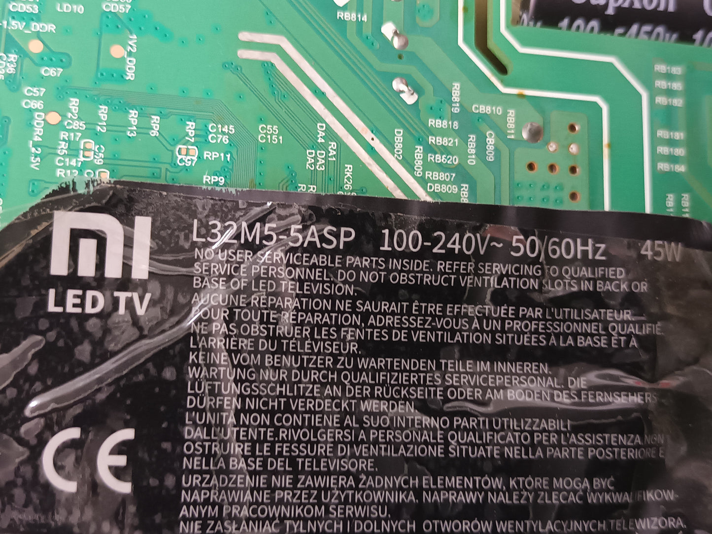 XIAOMI L32M5-5ASP, COMPONENTES TV, (ref-179)