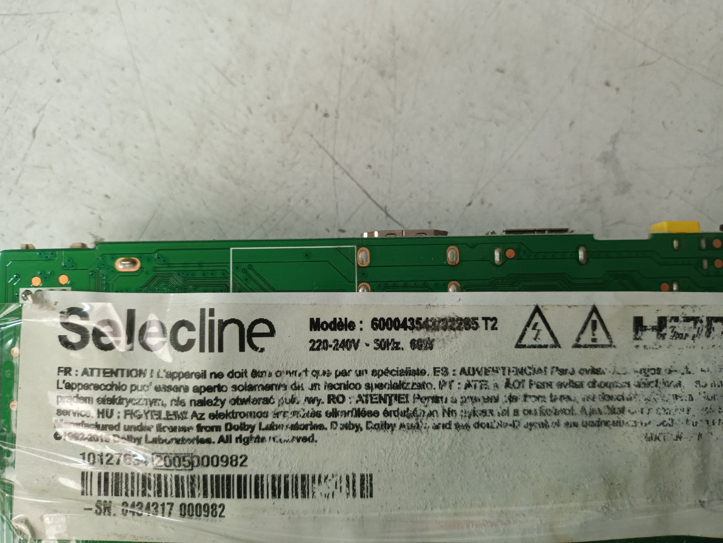 KIT 2 tiras de retroiluminación de SELECLINE 600043543