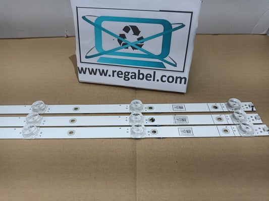 tv HISENSE H43A6140 kit tiras de led (ref-6)