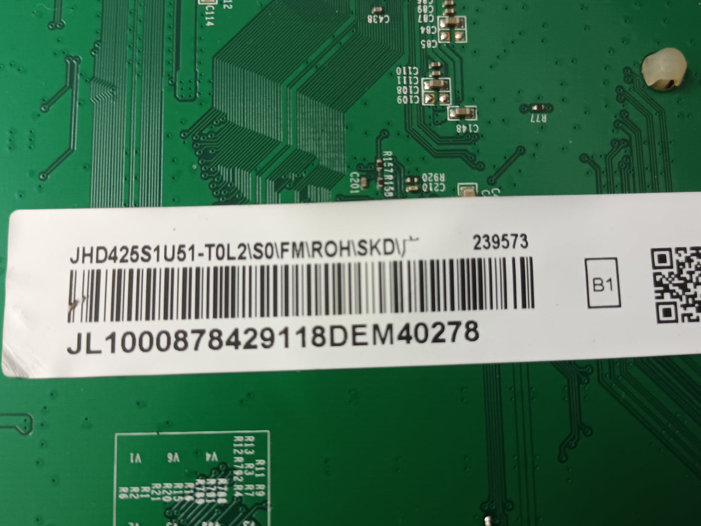 HISENSE H43A6140, COMPONENTES TV, (ref-180)