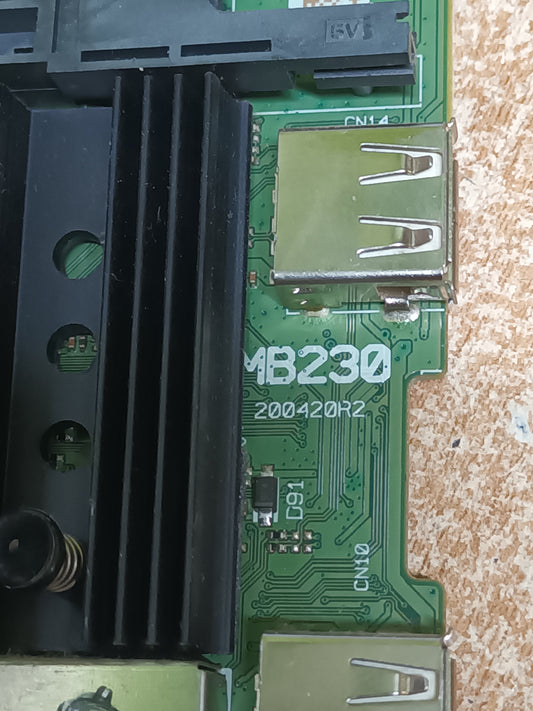 17MB230, PLACA MAIN TOSHIBA (ref-257)