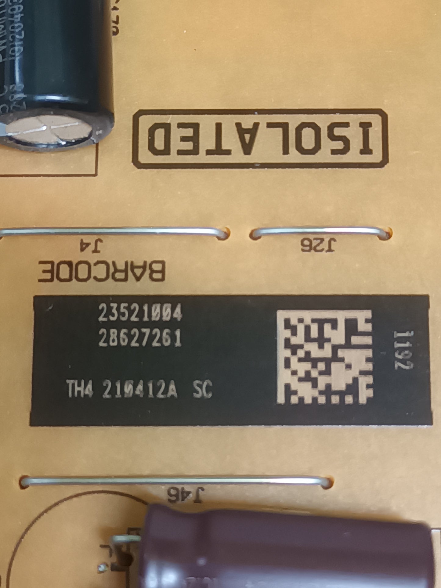 17IPS72, Fuente alimentación TOSHIBA (F-30)