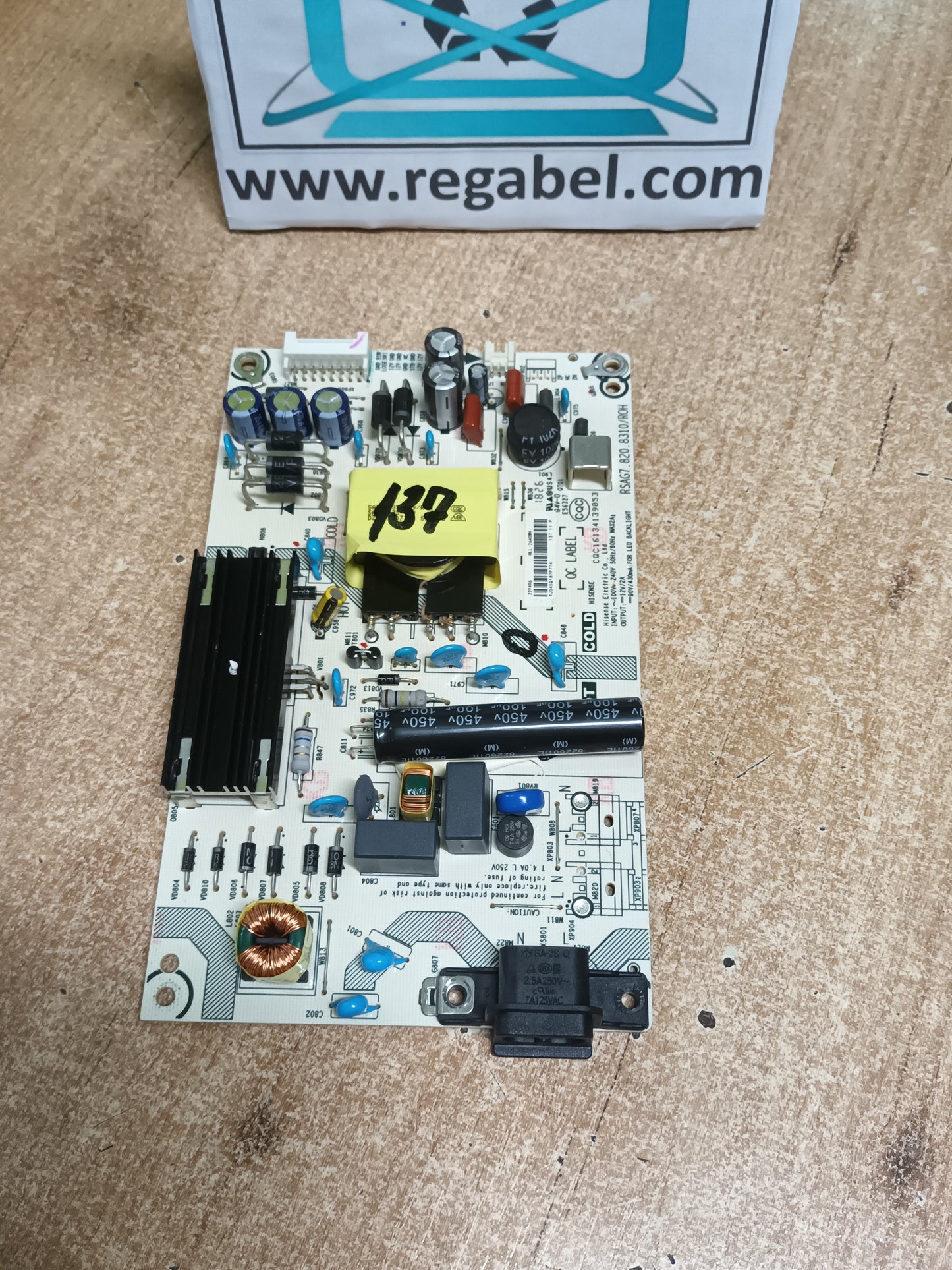 RSAG7.820.8310/R0H, FUENTE ALIMENTACION (F-137)