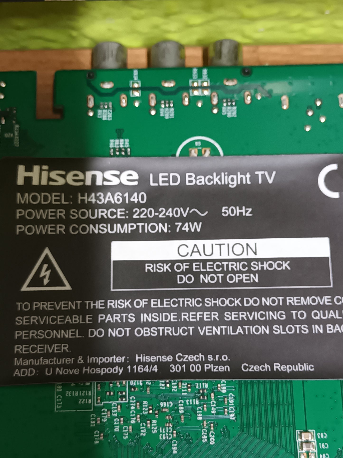 RSAG7.820.8310/R0H, de HISENSE H43A6140