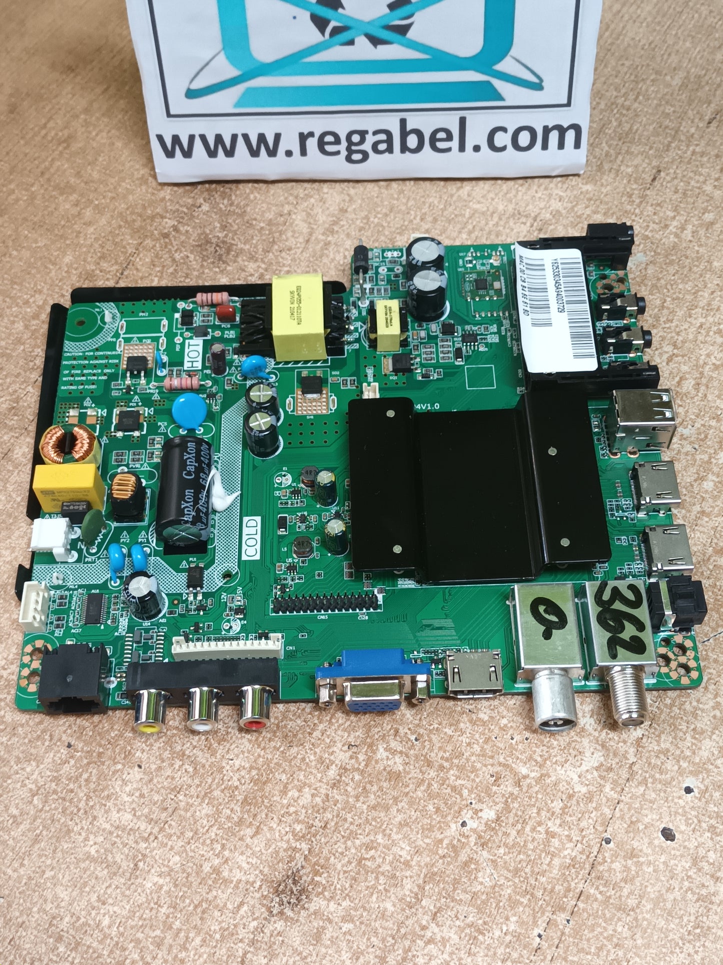 13AT204V1.0, PLACA MAIN NEVIR, (ref-362)