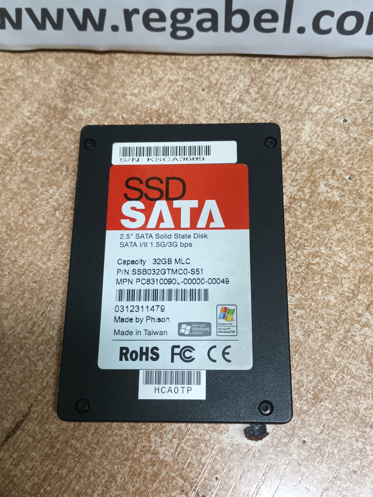 DISCO SSD, 32GB,