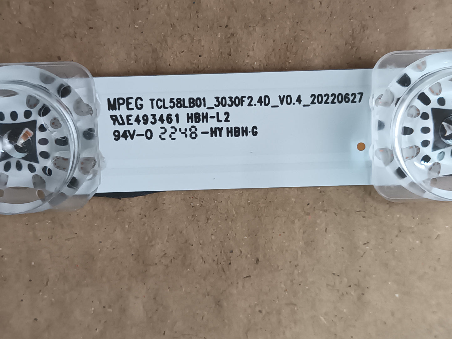 TCL 58LB01, KIT 1 TIRA LED NUEVA, (ref,94)