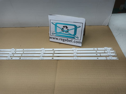 TV HKC 50F2, KIT TIRAS DE LED, (ref,177)