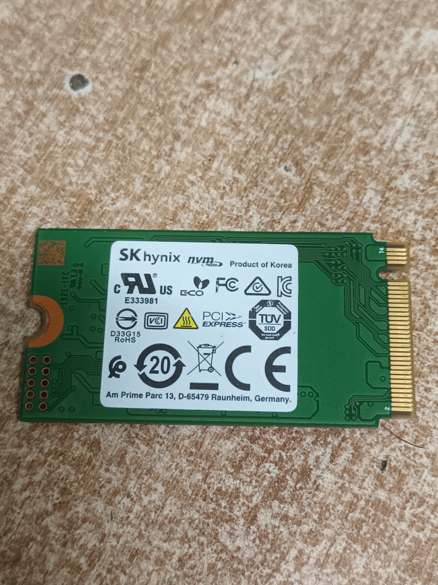 disco solido m2 sk hynix nvme 256gb