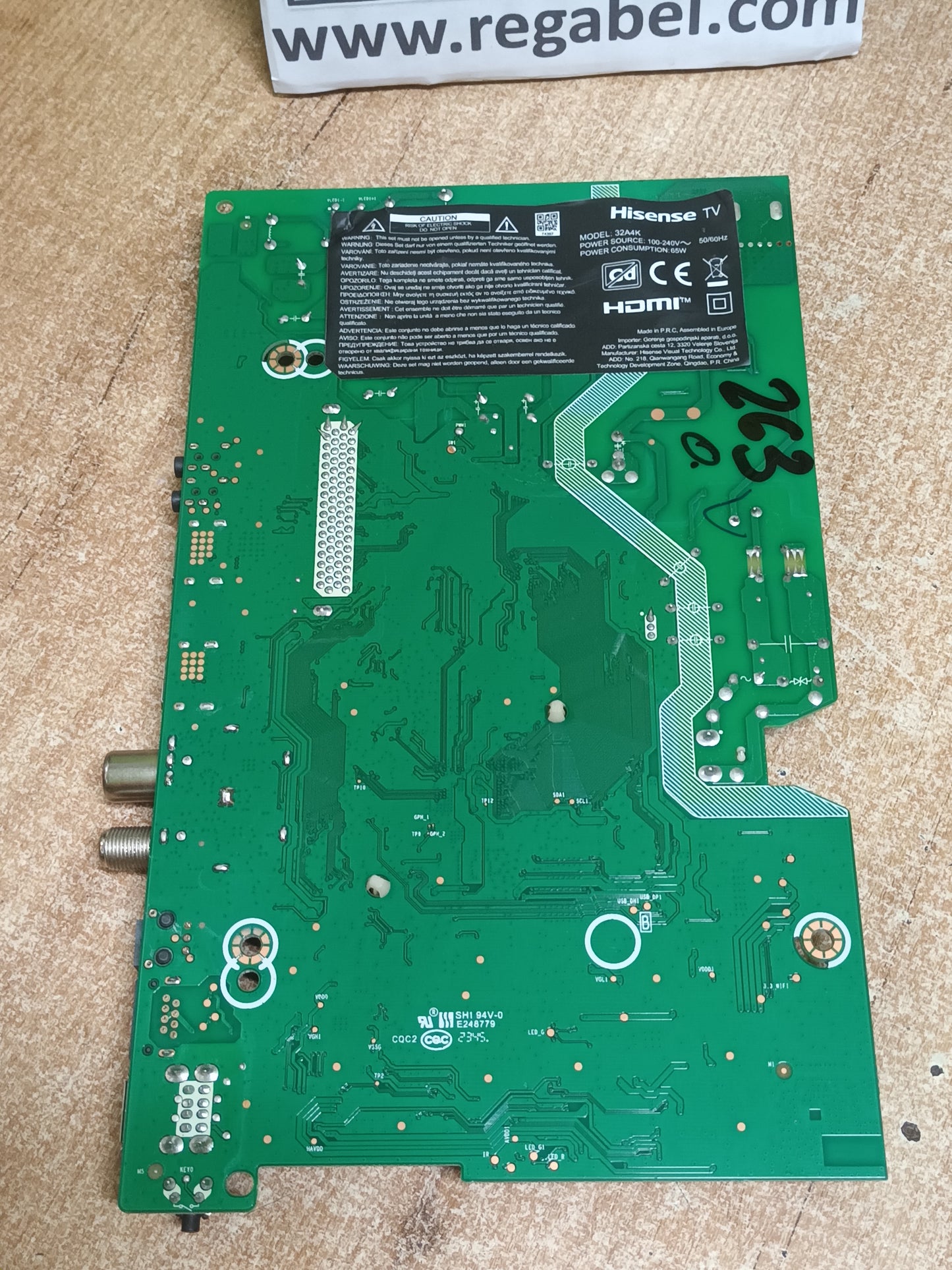 RSAG7.820.12929/R0H, PLACA MAIN HISENSE (ref-263)