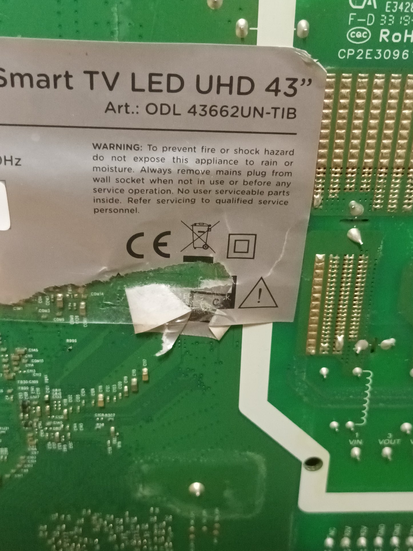 PIES DE TV OK ODL 43662UN-TIB, (ref-179)