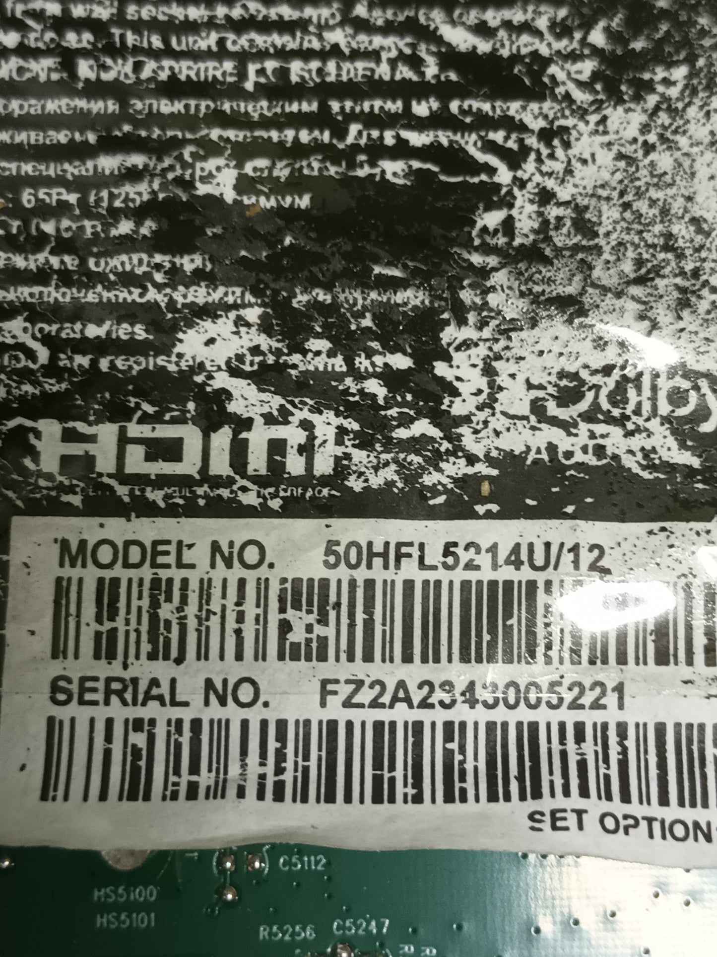 PHILIPS 50HFL5214U/12, componentes, ref-185