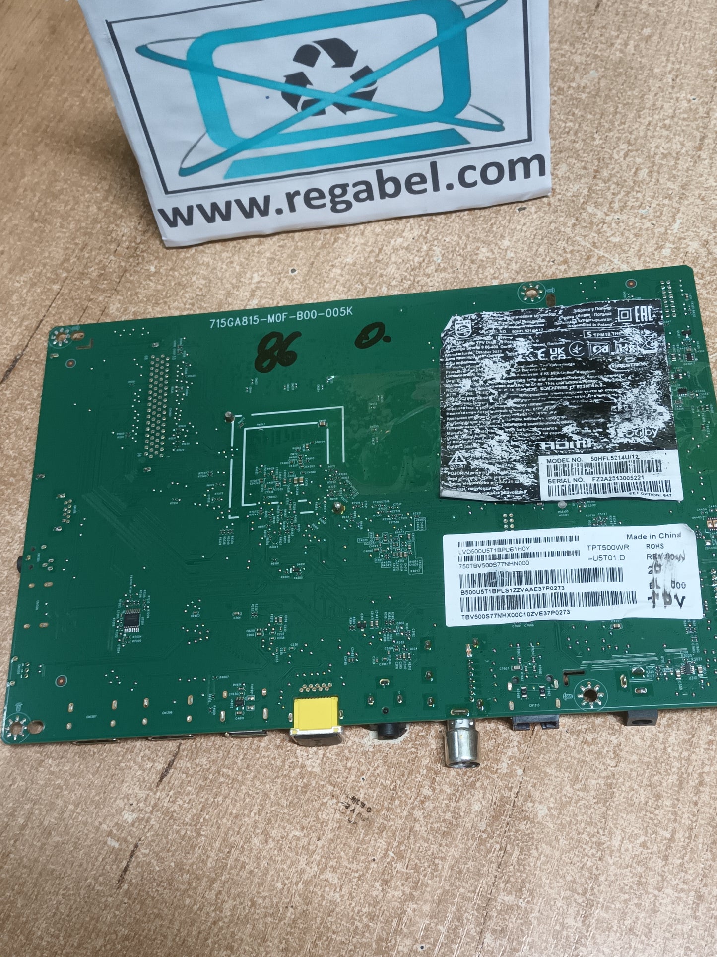 715GA815-M0F-B00-005K, PLACA MAIN, (M-86)