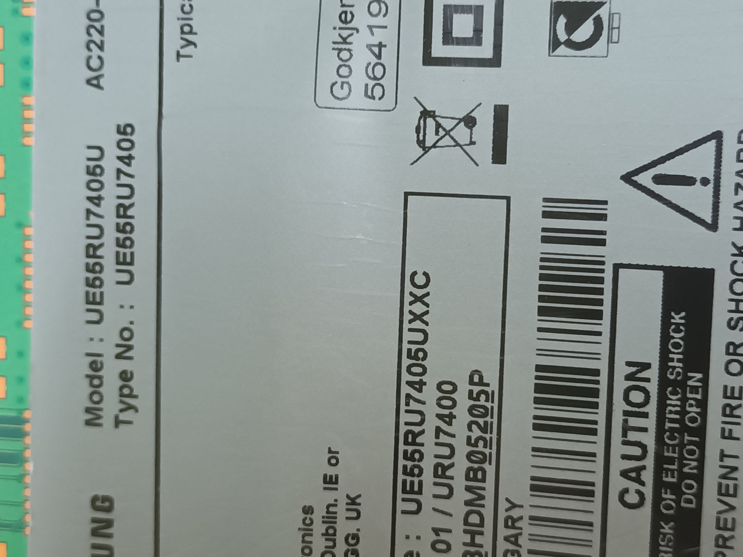 BN94-14489L, PLACA MAIN SAMSUNG, (ref. M-21)