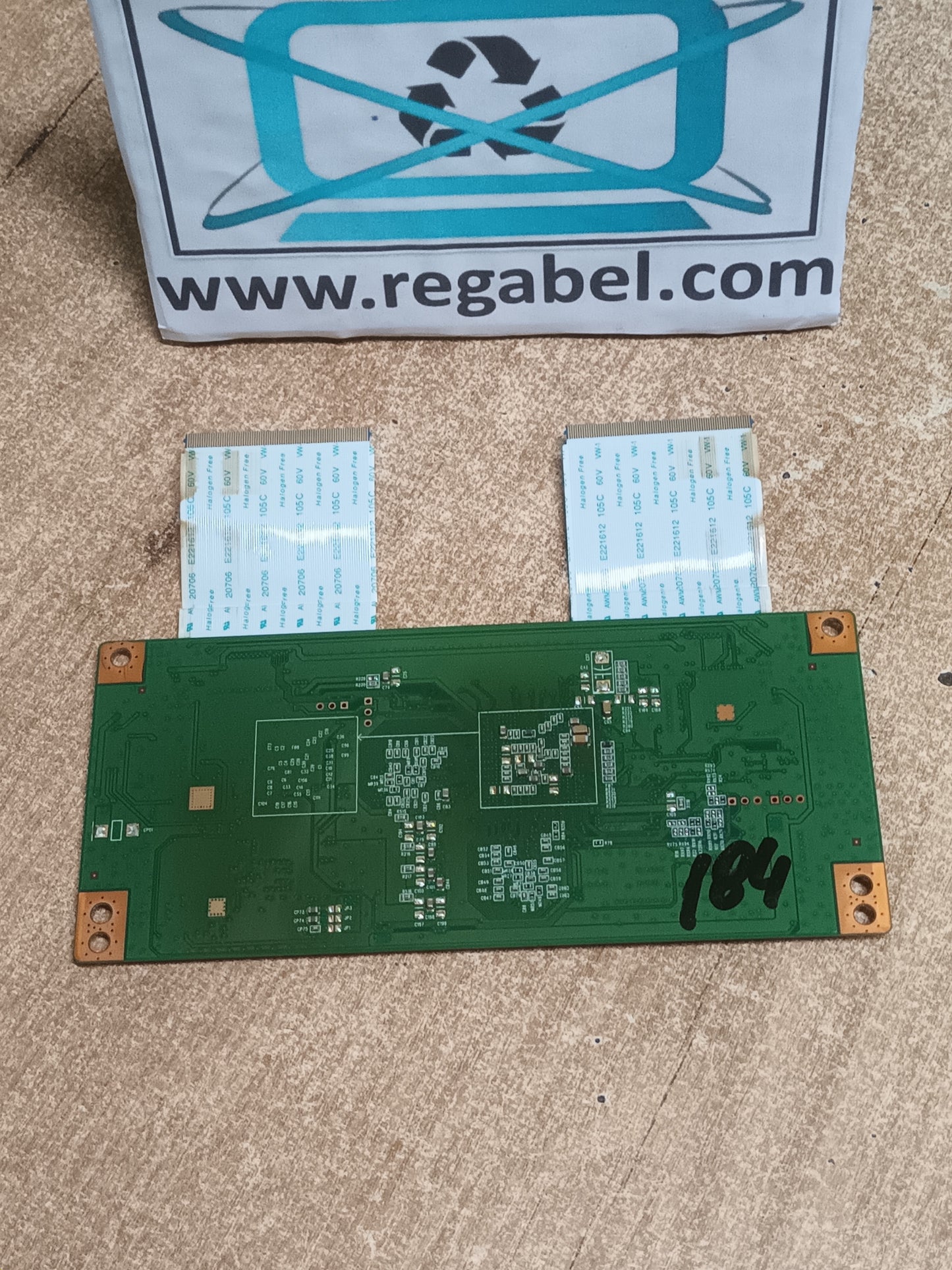 placa tcom, Hisense LTDN50K680XW (Ref. 184)