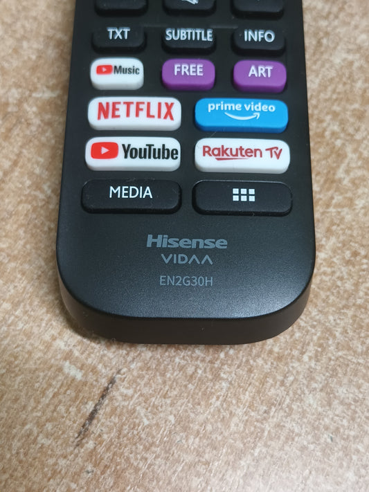 MANDO EN2G30H DE TV HISENSE 43A7300F, NUEVO