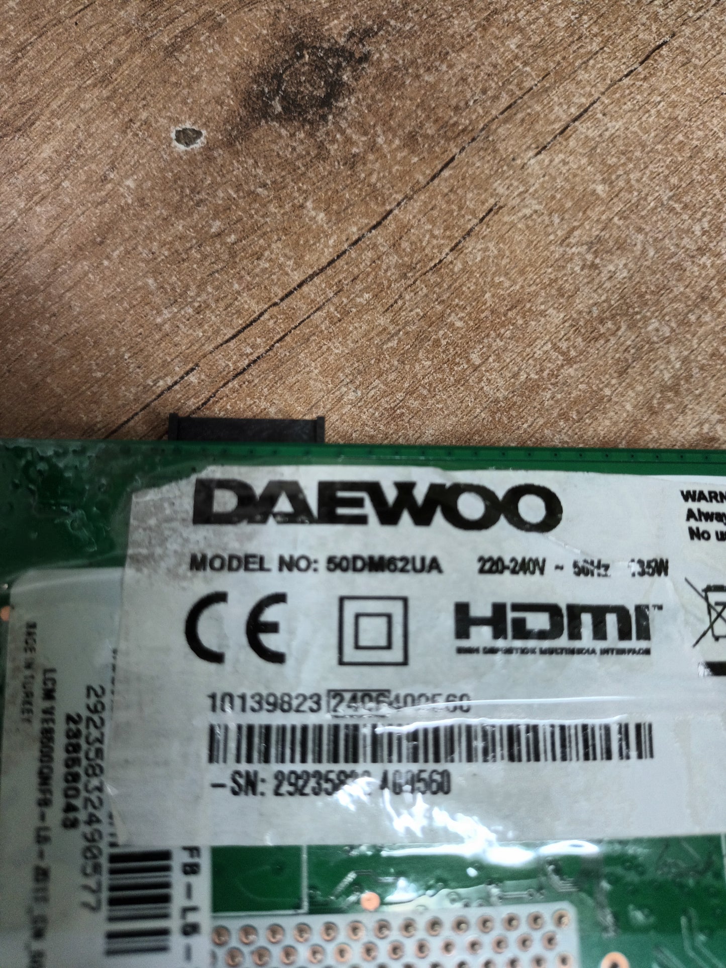 soporte de DAEWOO 50DM62UA, (ref-235)