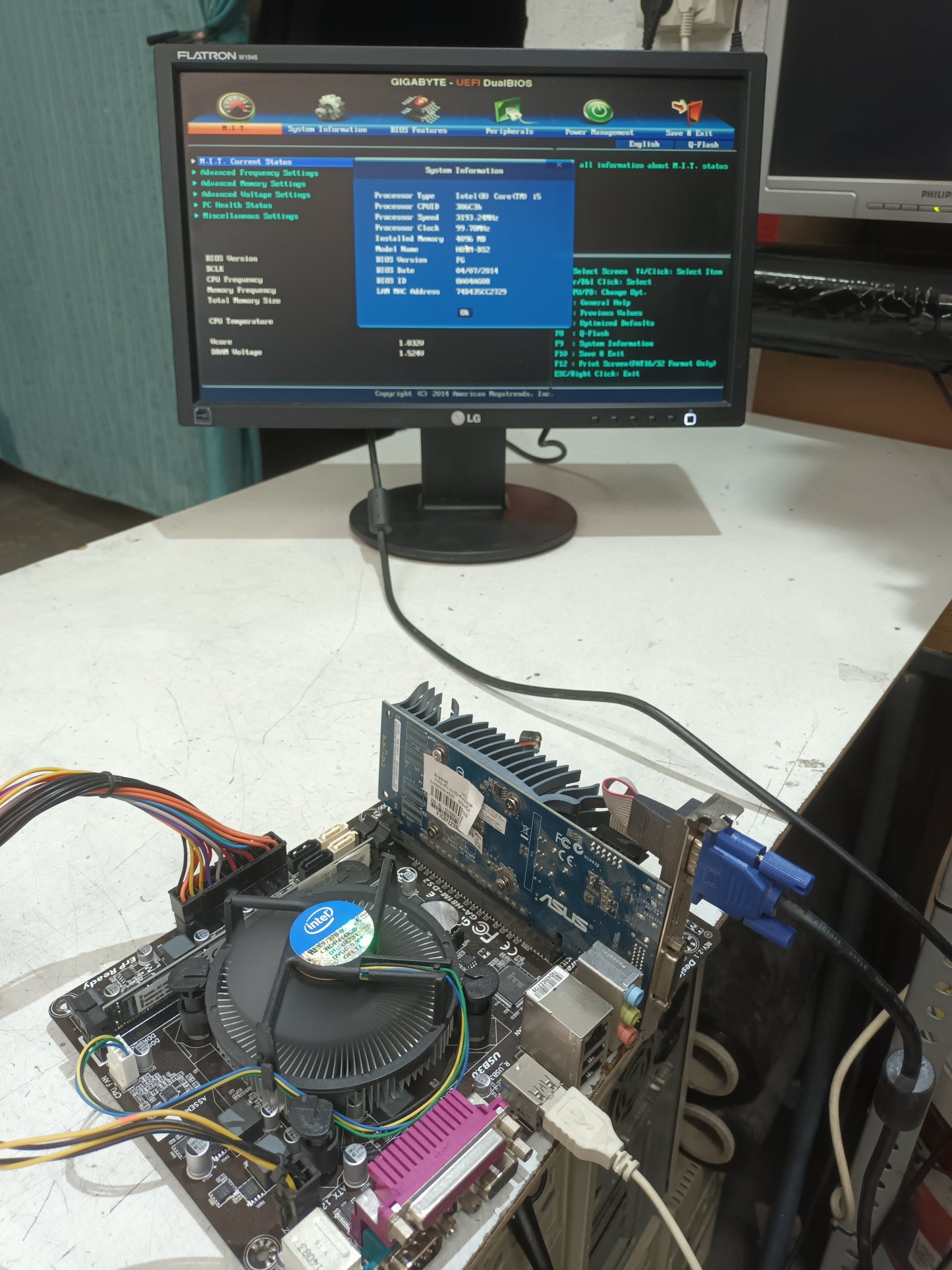 Placa base Gigabyte GA-H81M-DS2, (ref-4)