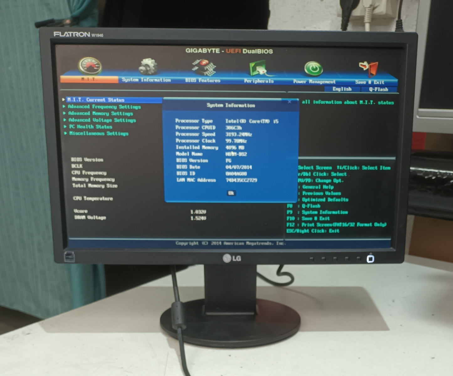monitor para pc de 19" lg