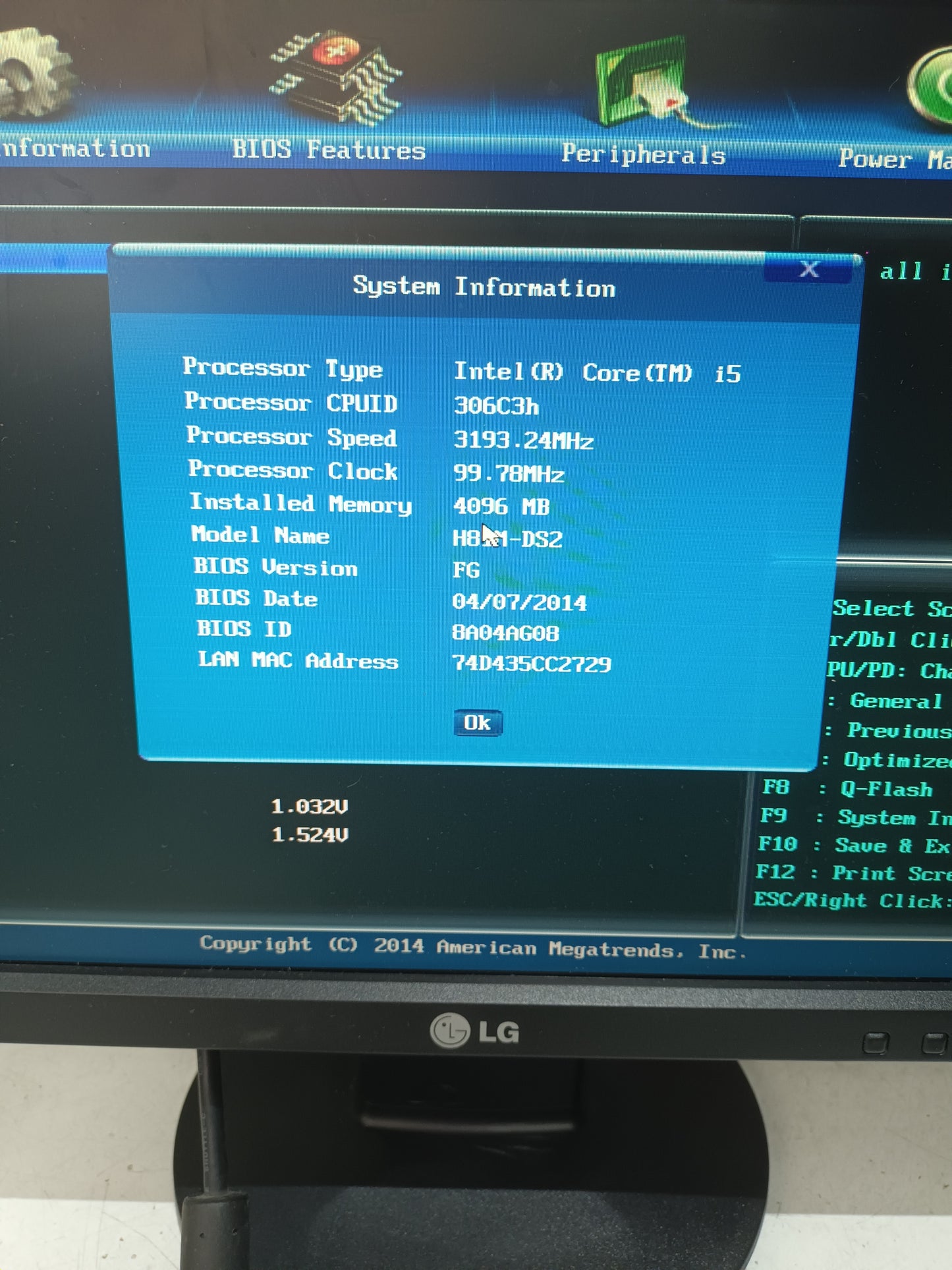 Placa base Gigabyte GA-H81M-DS2, (ref-4)