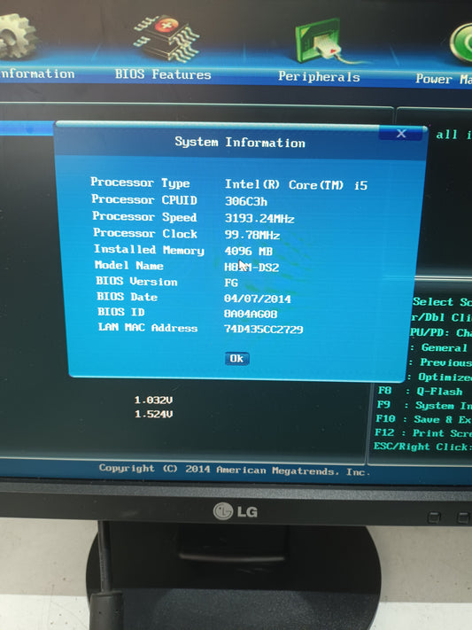 Placa base Gigabyte GA-H81M-DS2, (ref-4)