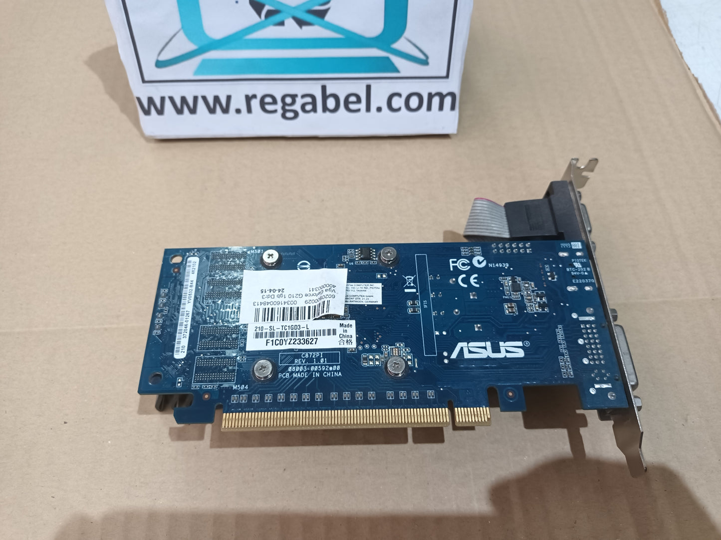Tarjeta gráfica GeForce G210 1GB DDR3