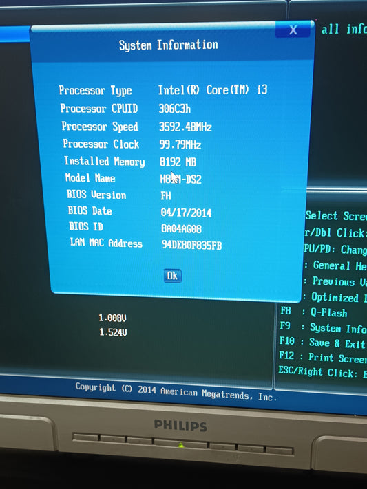 Placa base Gigabyte GA-H81M-DS2, (ref-5)