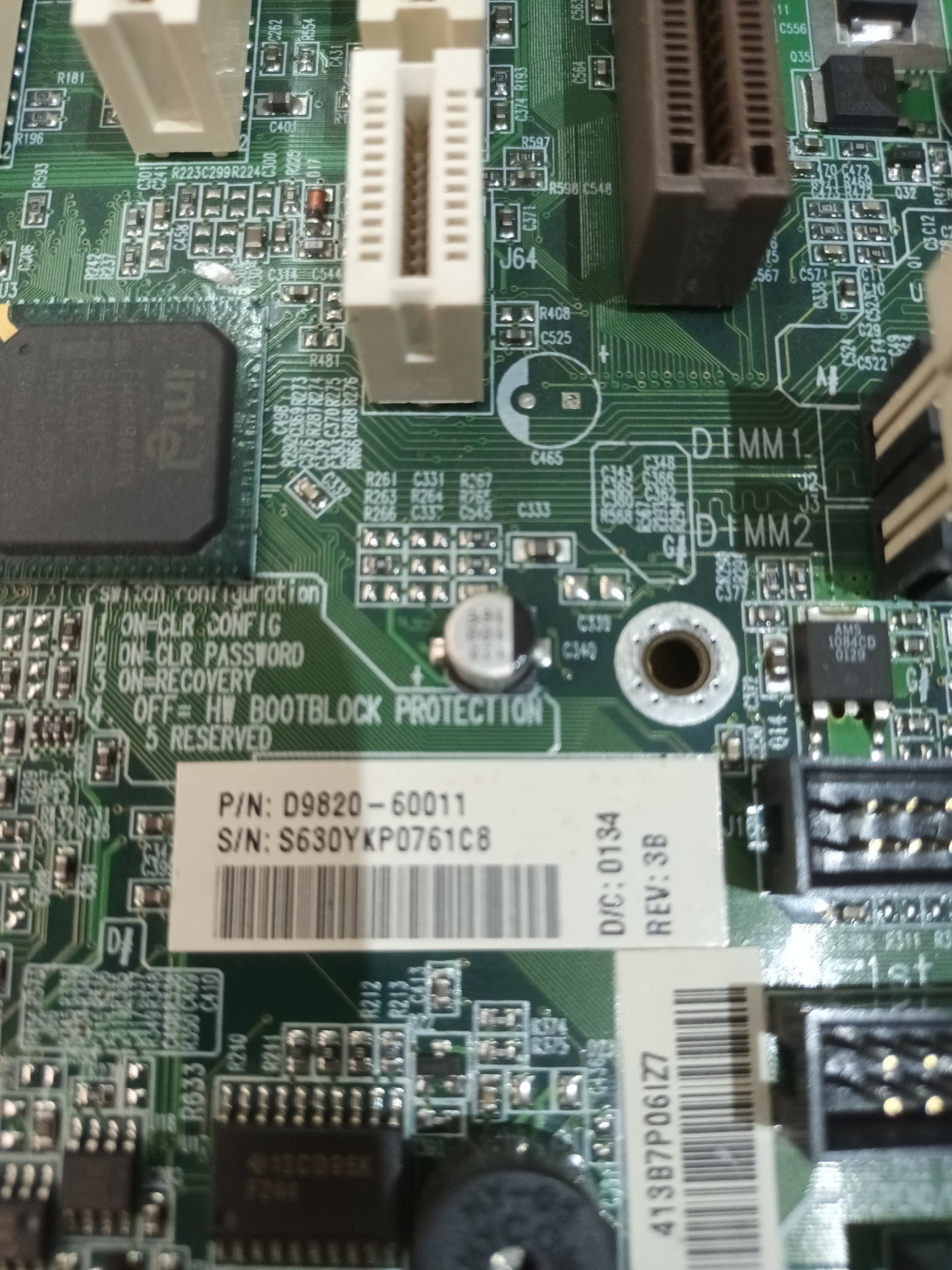 Placa base Intel Pentium III 1000MHz