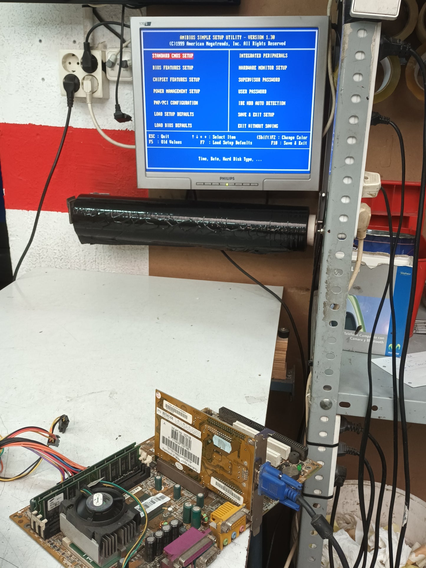 Placa base MS-6309, Intel Pentium III 667MHz