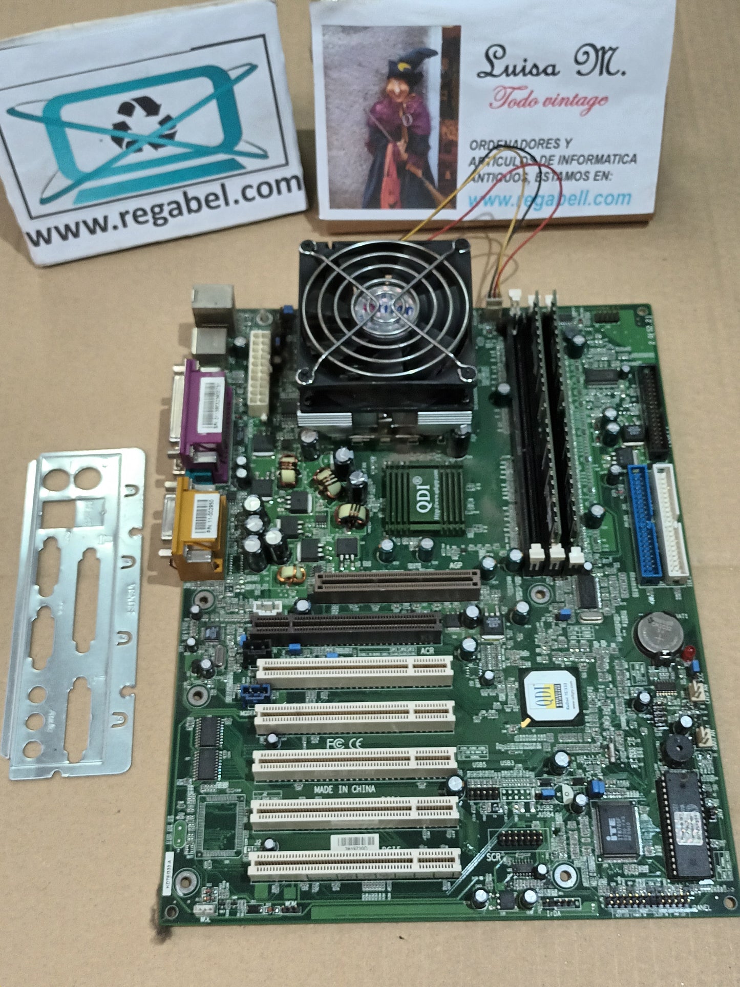 PLACA BASE QDI PROCESADOR AMD ATHLON 2000, (PL-19)