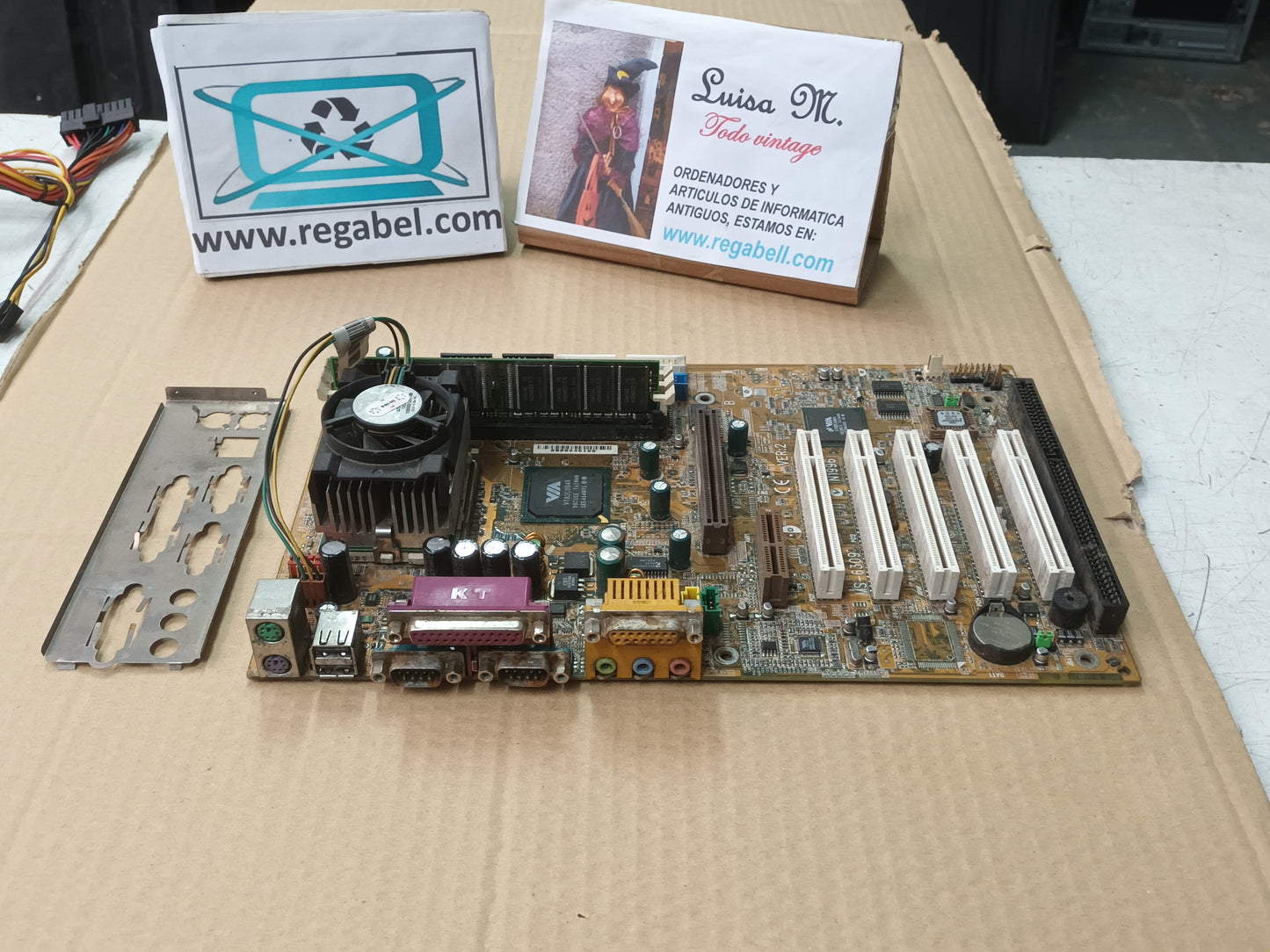 PLACA BASE, PROCESADOR PENTIUM III, 667MHZ, (PL-24